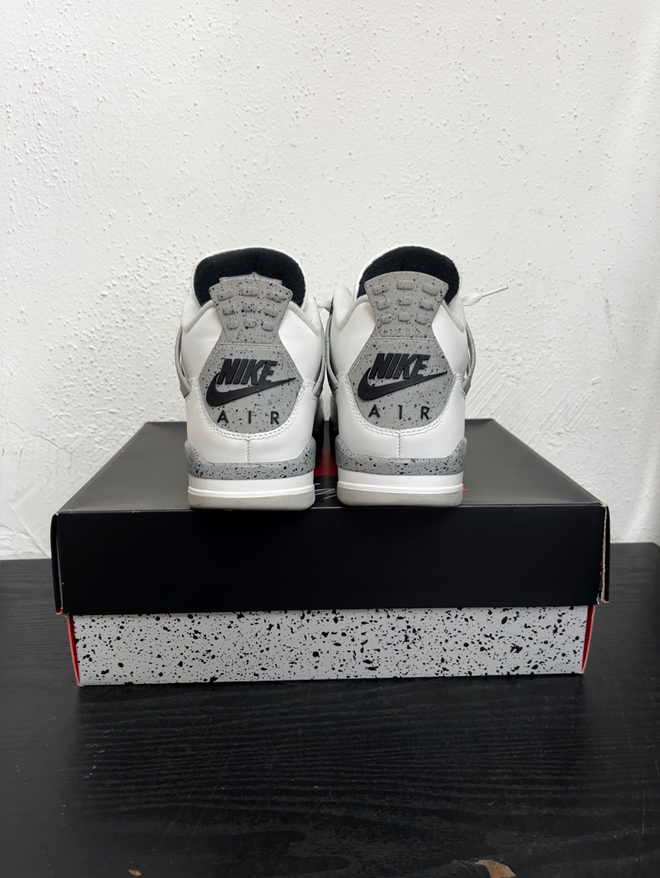 JORDAN 4 WHITE CEMENT USED
