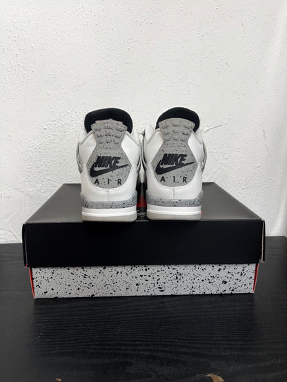 JORDAN 4 WHITE CEMENT USED