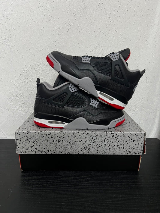 JORDAN 4 BRED REIMAGINED.
