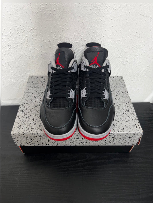 JORDAN 4 BRED REIMAGINED.