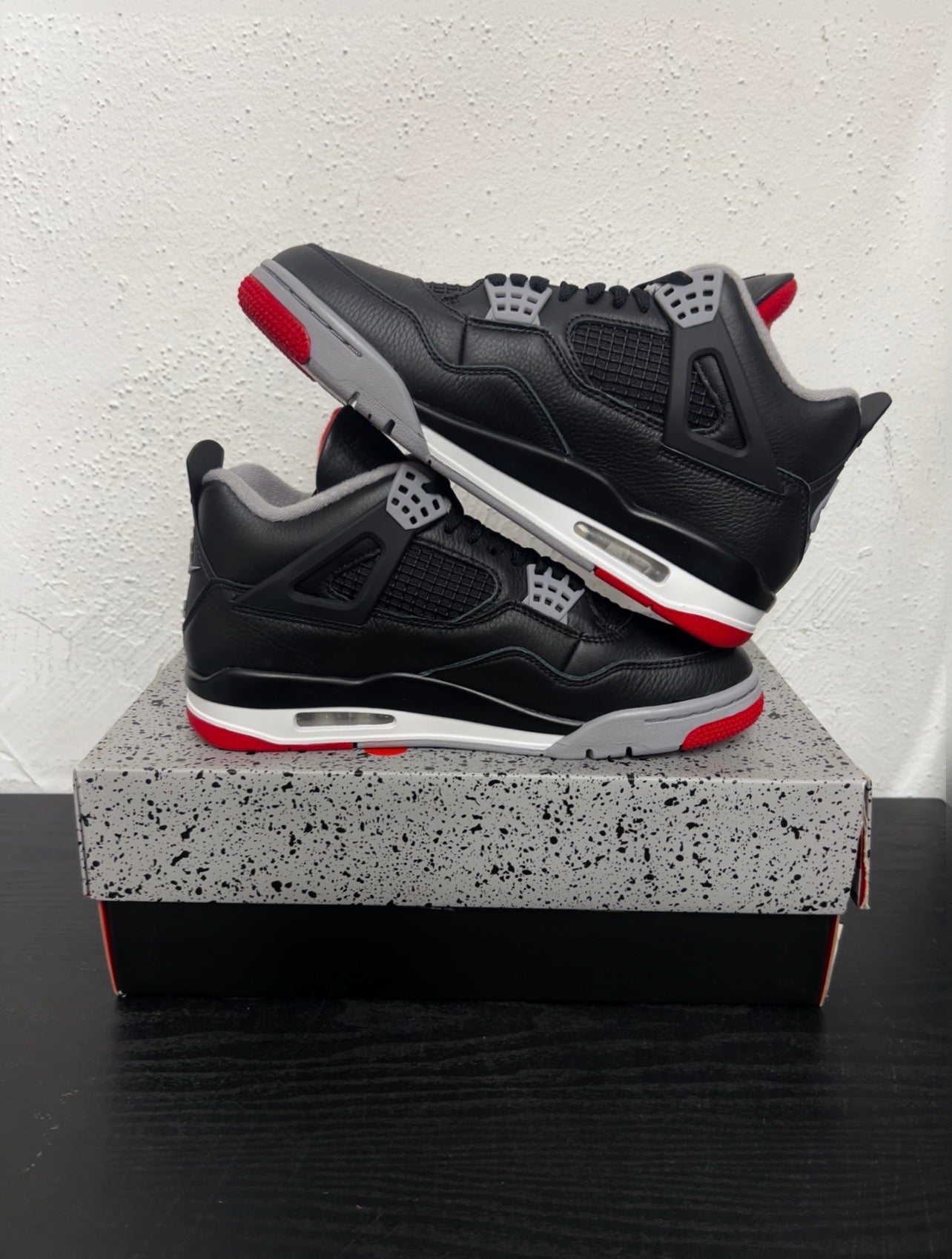 JORDAN 4 BRED REIMAGINED.