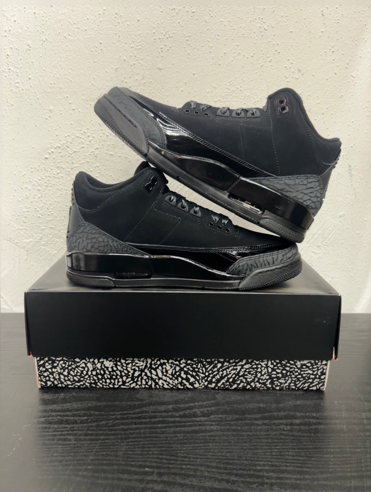 JORDAN 3 BLACK CAT