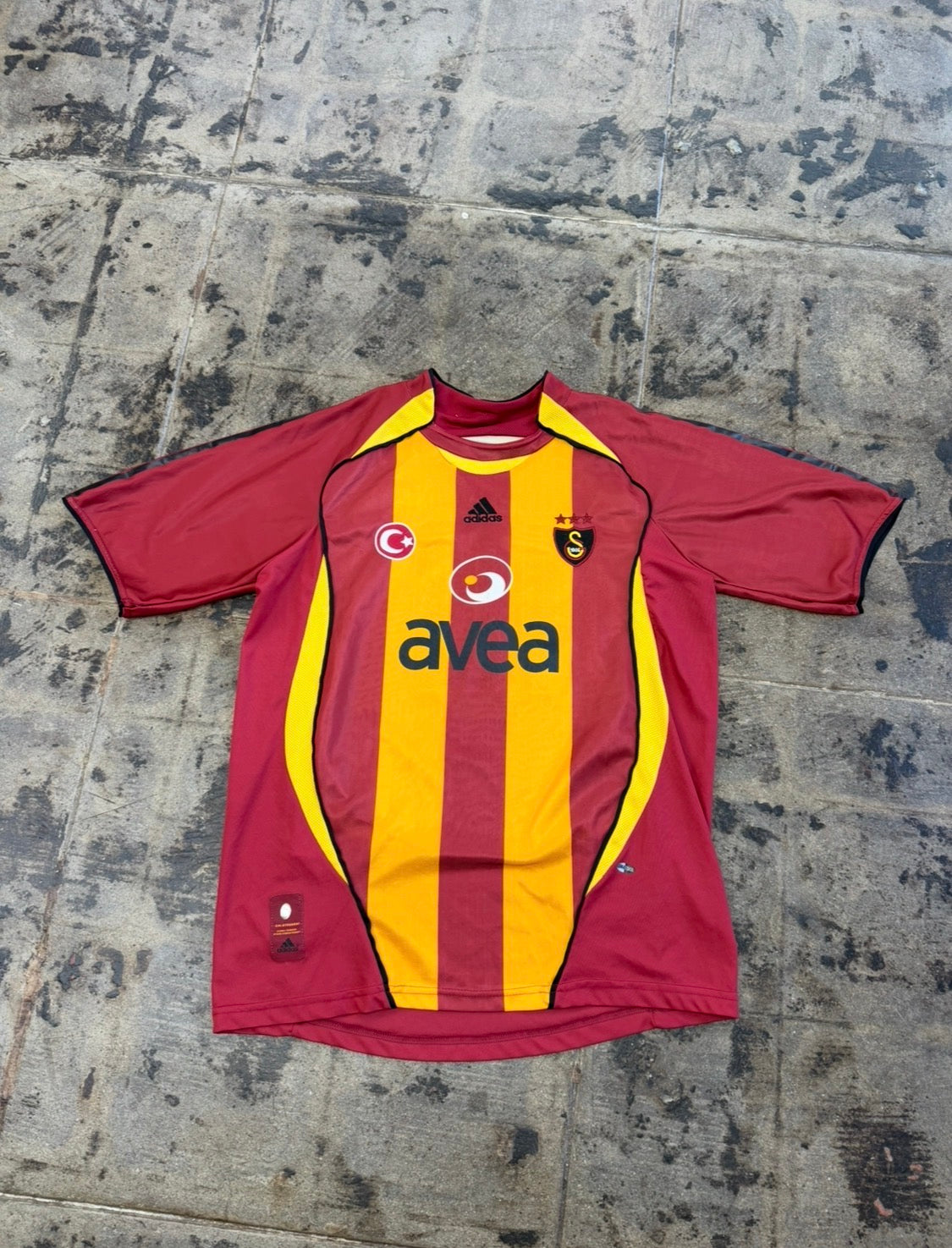 ADIDAS 06/07 GALATASARY LINCOLN HOME JERSEY
