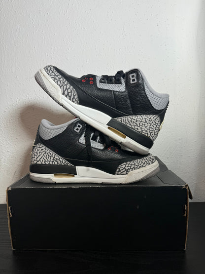 JORDAN 3 BLACK CEMENT GS (2018) (USED)
