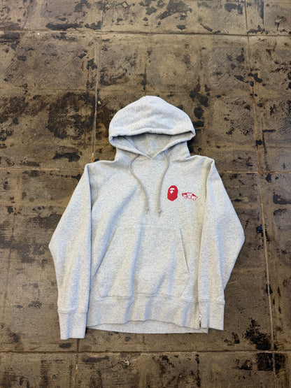 BAPE VANS GREY HOODIE (USED)