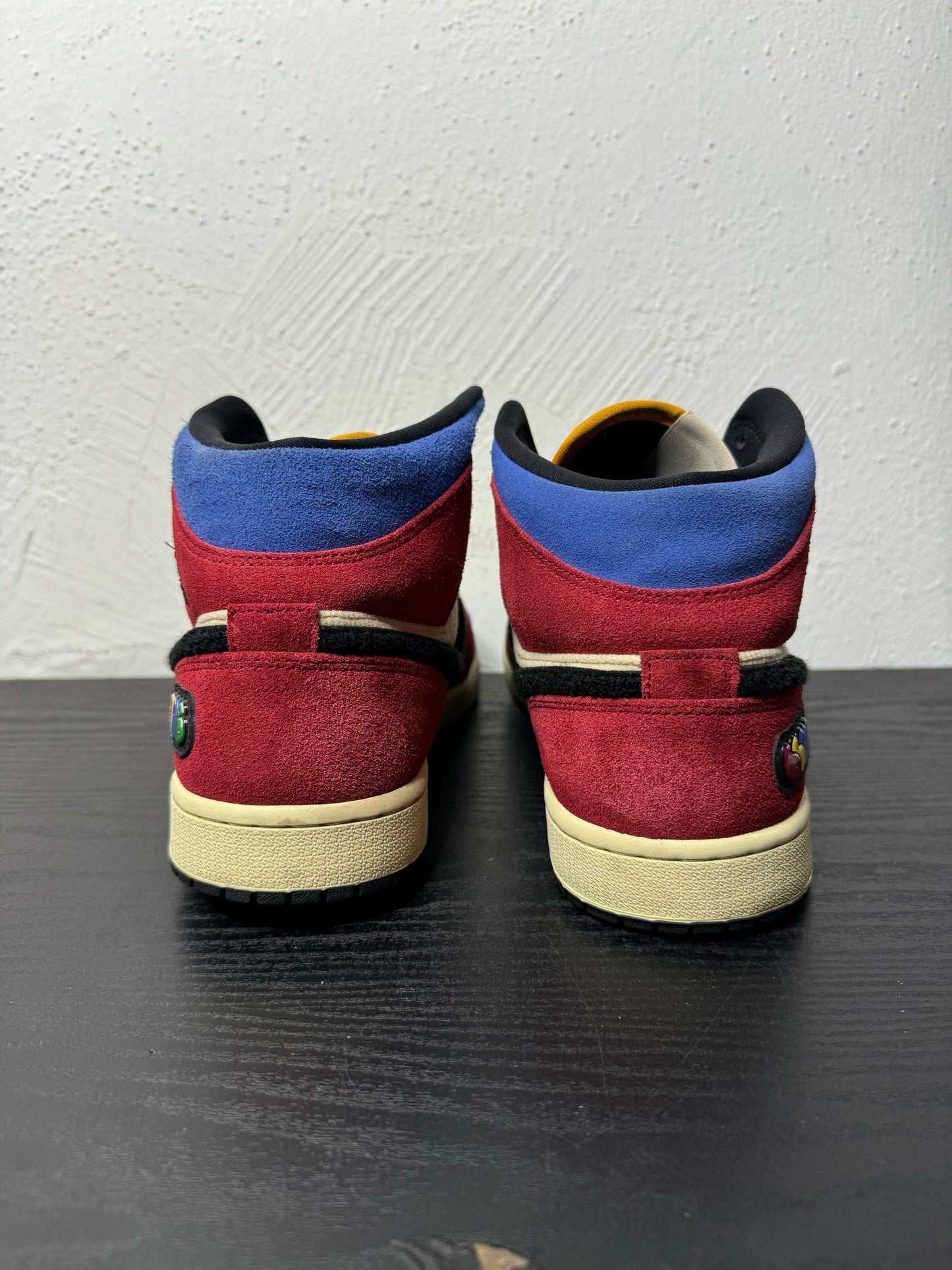 JORDAN 1 MID FEARLESS(USED,NB) / 11.5