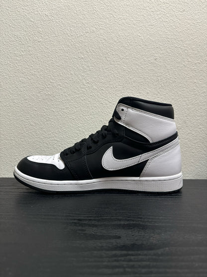 JORDAN 1 BLK/WHT (USED) / 10.5