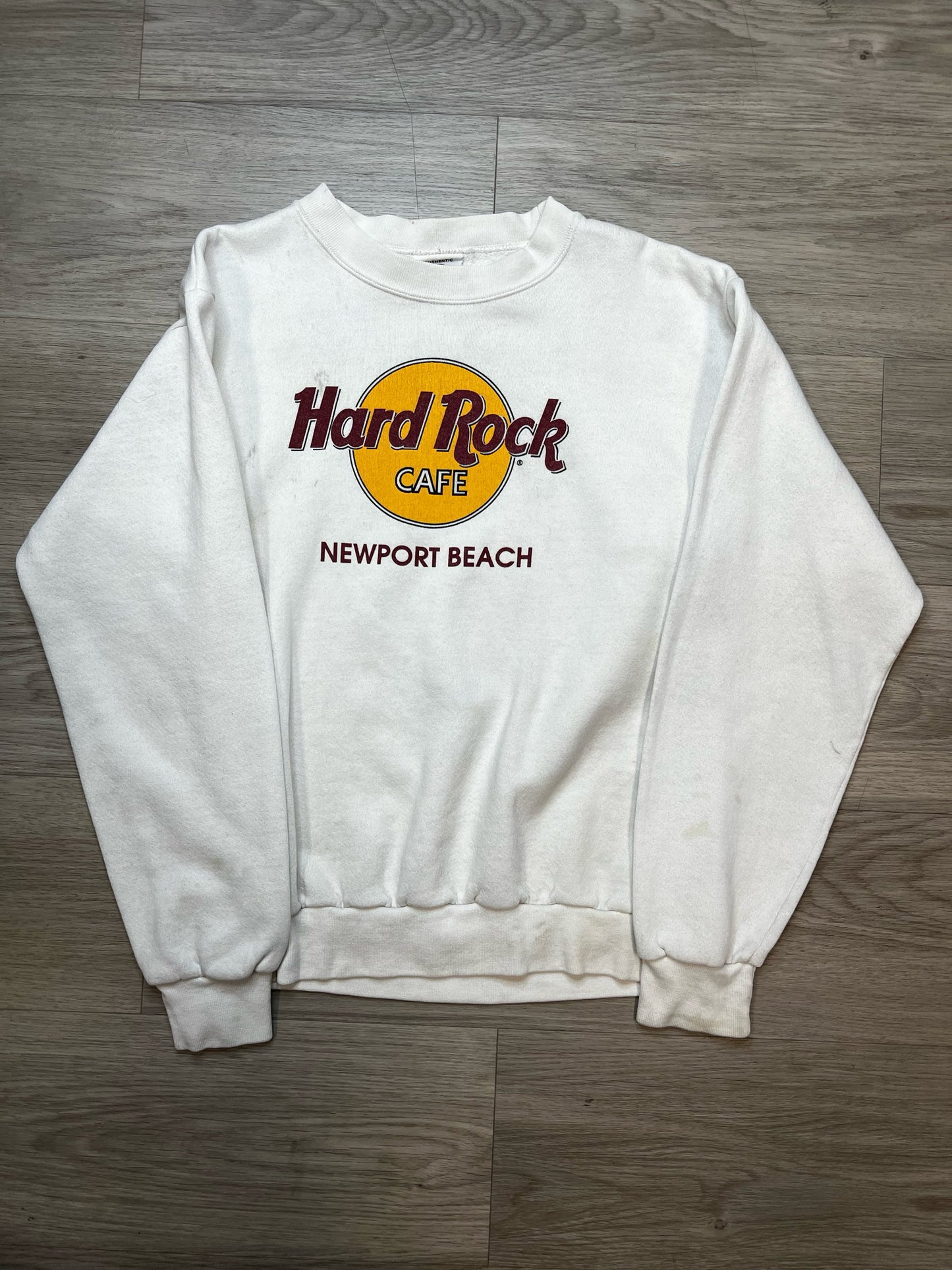 HARD ROCK CAFE NEWPORT BEACH CREWNECK SZ: S