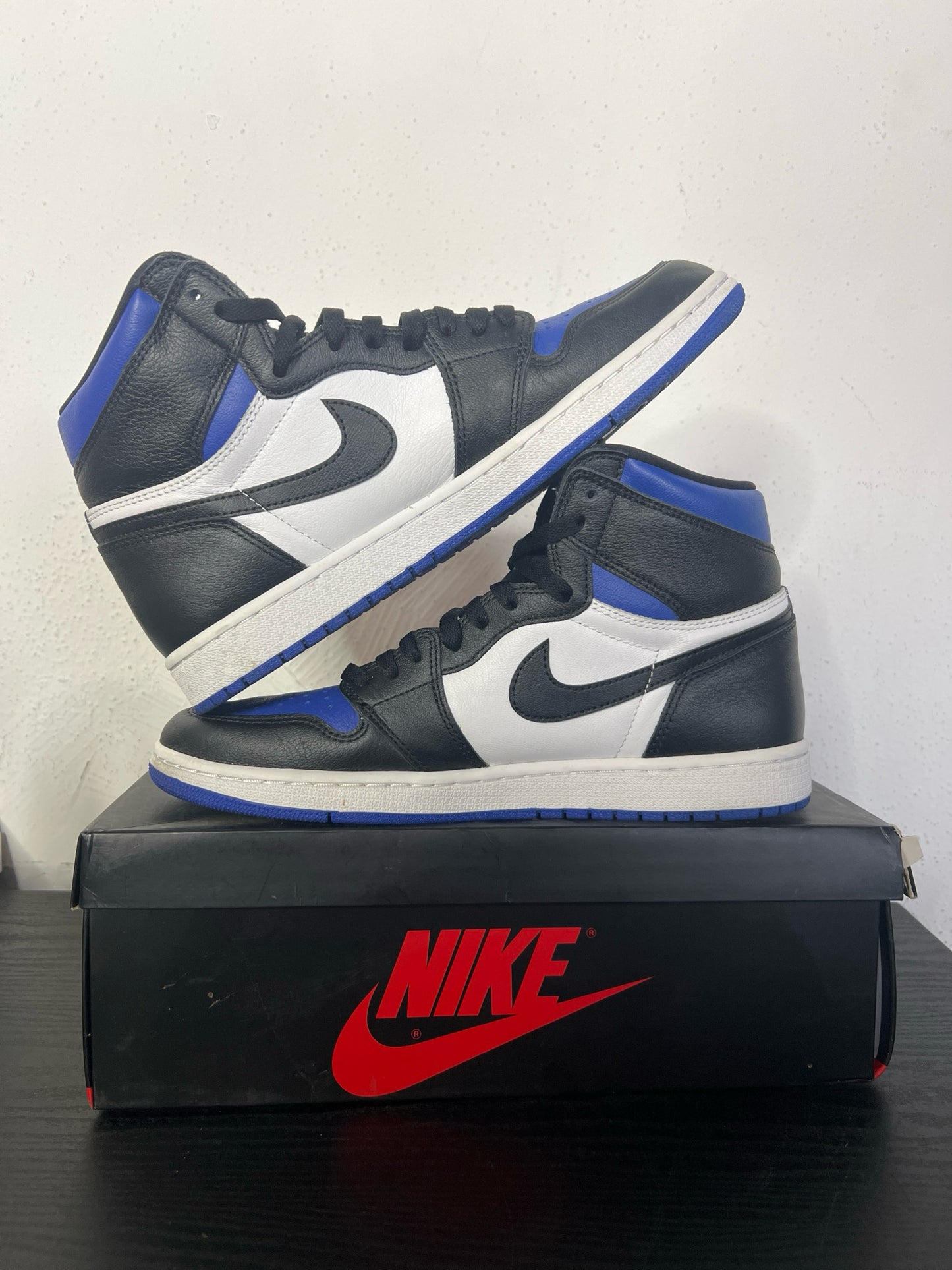 JORDAN 1 ROYAL TOE USED / 11