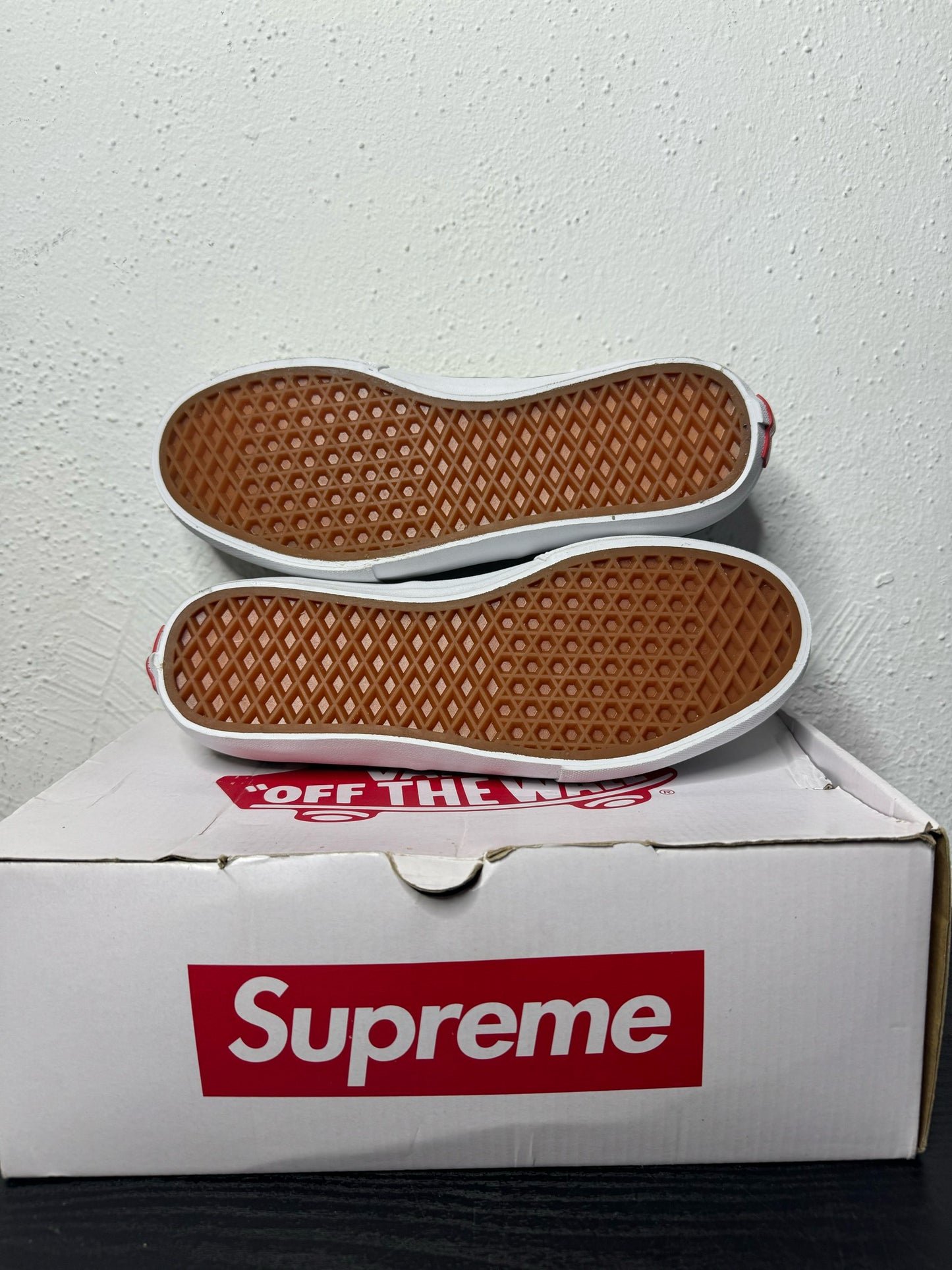 SUPREME VANS AUTHENTIC CHECKER