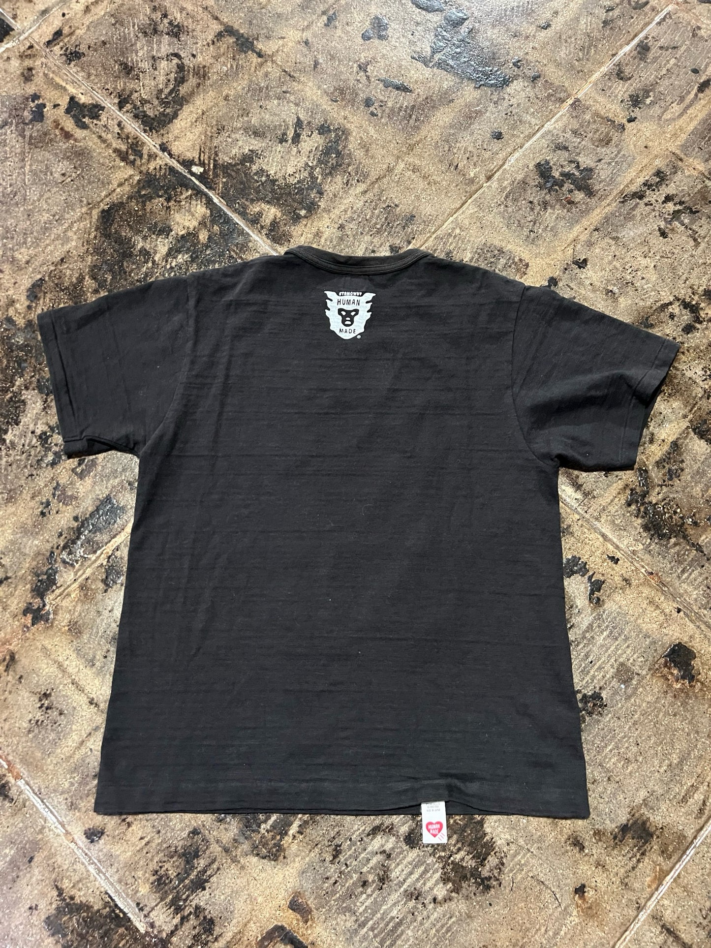 HUMAN MADE T BLACK SZ.S