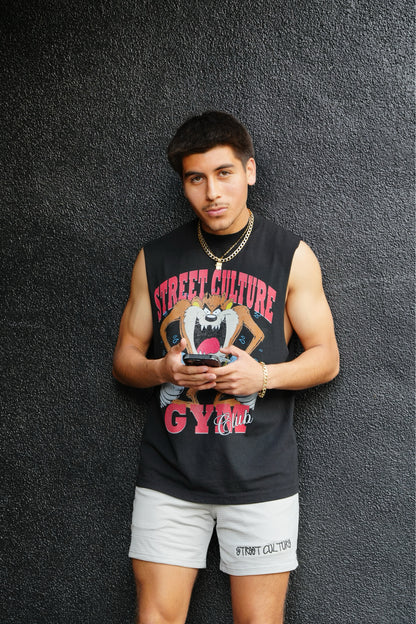 TAZ GYM CLUB SLEEVELESS TEE