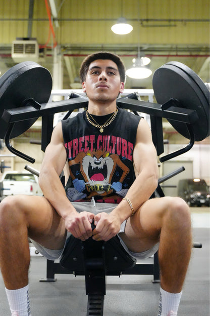 TAZ GYM CLUB SLEEVELESS TEE