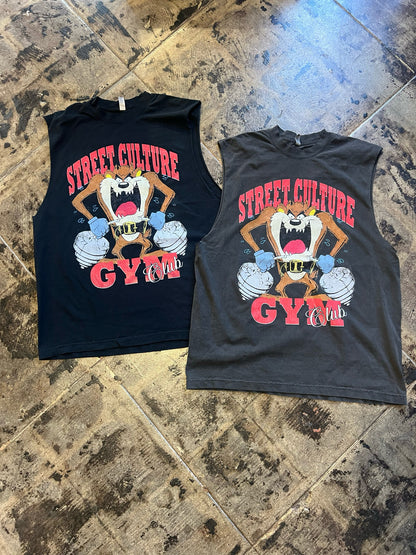 TAZ GYM CLUB SLEEVELESS TEE
