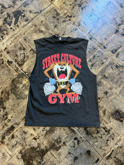 TAZ GYM CLUB SLEEVELESS TEE