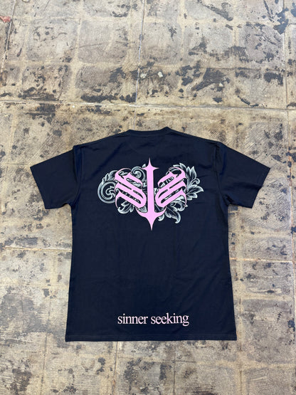 SINNER SEEKING FVCK HOES TEE
