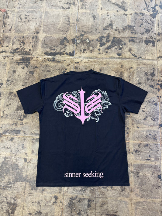 SINNER SEEKING FVCK HOES TEE