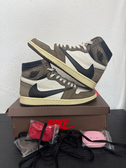 JORDAN 1 HIGH TRAVIS SCOTT MOCHA HIGH (USED)