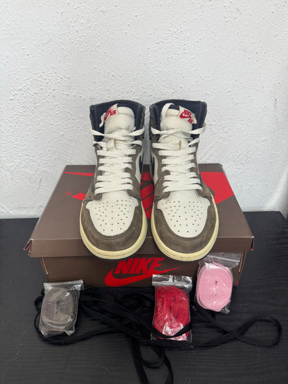 JORDAN 1 HIGH TRAVIS SCOTT MOCHA HIGH (USED)