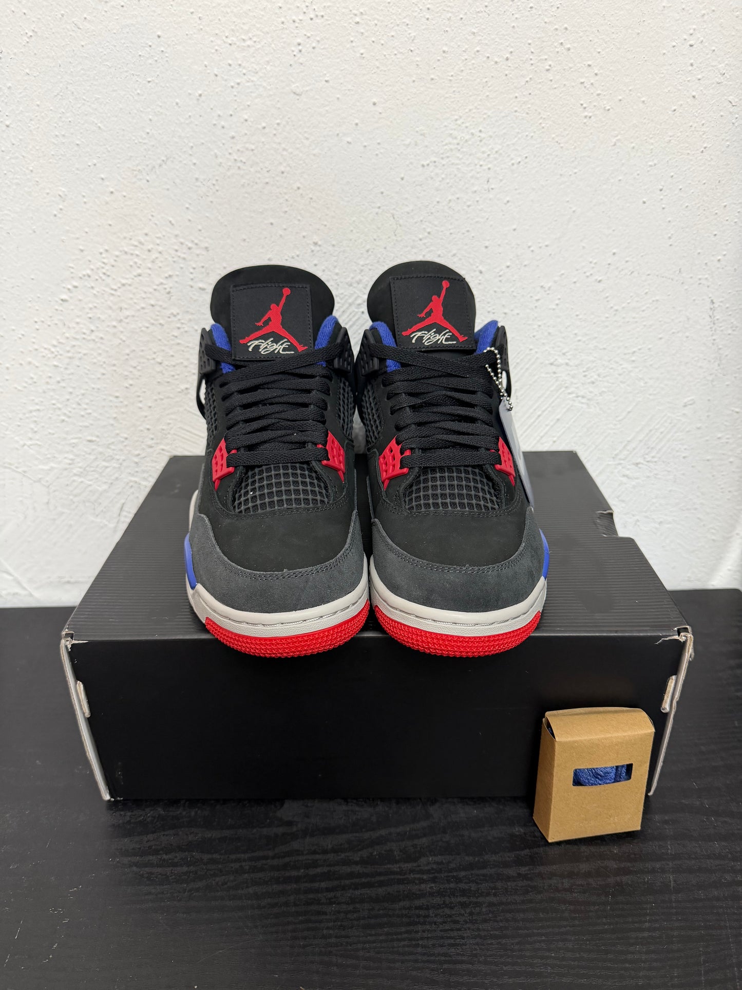 JORDAN 4 RARE AIR WHITE LETTERING