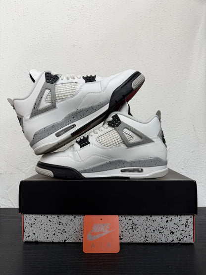 JORDAN 4 WHITE CEMENT (USED)