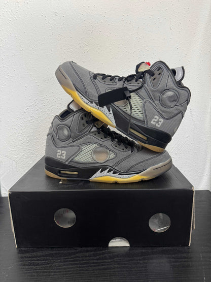 JORDAN 5 OFF WHITE MUSLIN