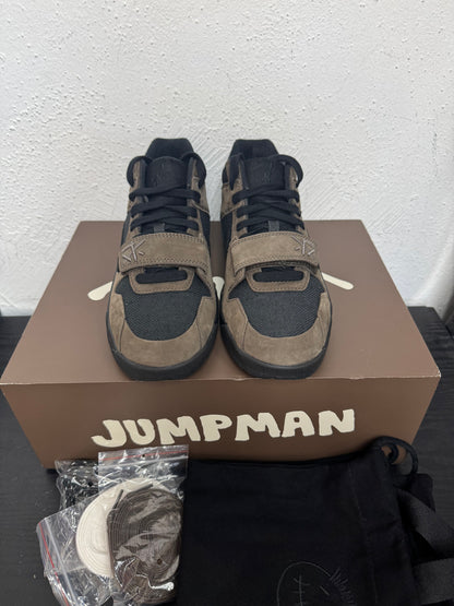 JORDAN JUMPMAN JACK TRAVIS SCOTT DARK MOCHA (USED)
