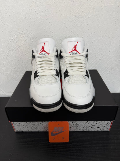 JORDAN 4 WHITE CEMENT (USED)