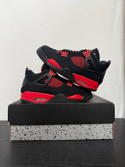JORDAN 4 RED THUNDER (USED
