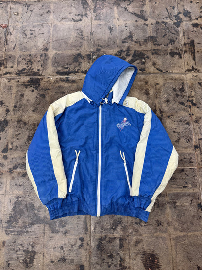 GENUINE MERCHANDISE LOGO ATHLETIC LA DODGER PUFFER JACKET