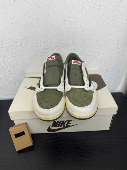 JORDAN 1 LOW TRAVIS SCOTT MEDIUM OLIVE