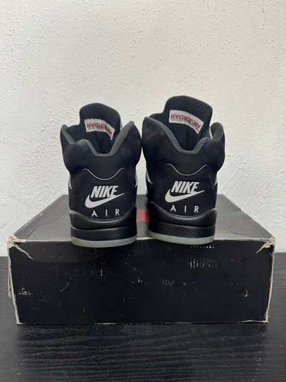 JORDAN 5 BLACK METALLIC (USED