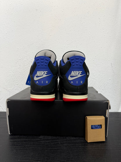 JORDAN 4 RARE AIR WHITE LETTERING